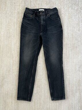 Moussy High Rise Crop Jeans 26